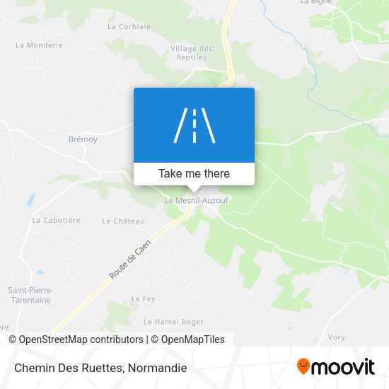 Chemin Des Ruettes map