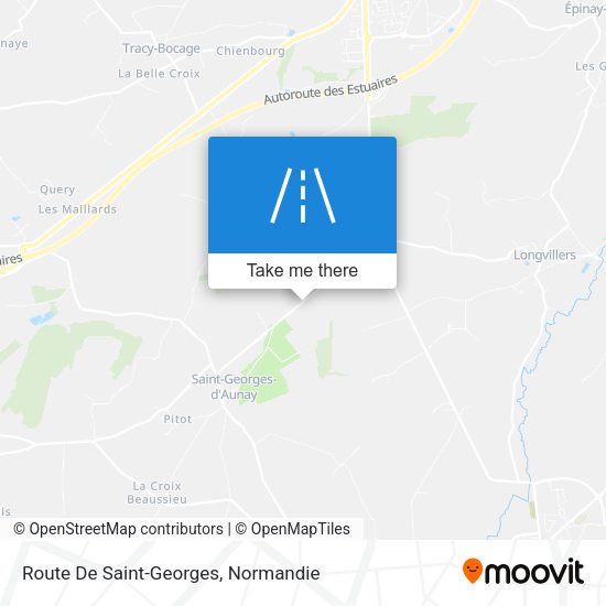 Route De Saint-Georges map