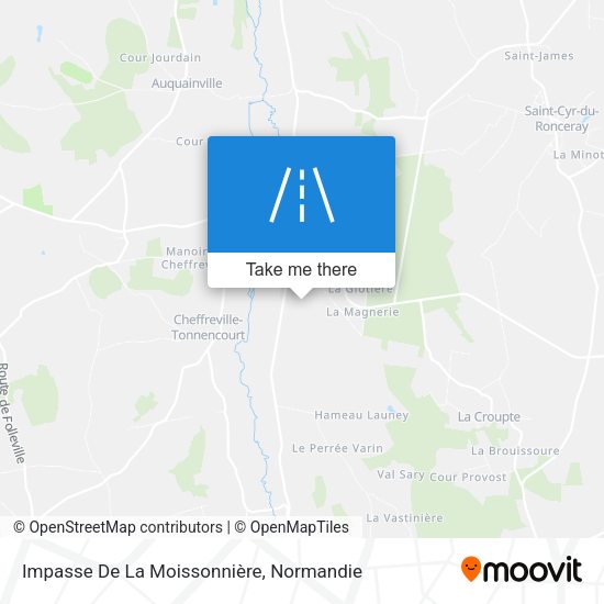 Impasse De La Moissonnière map