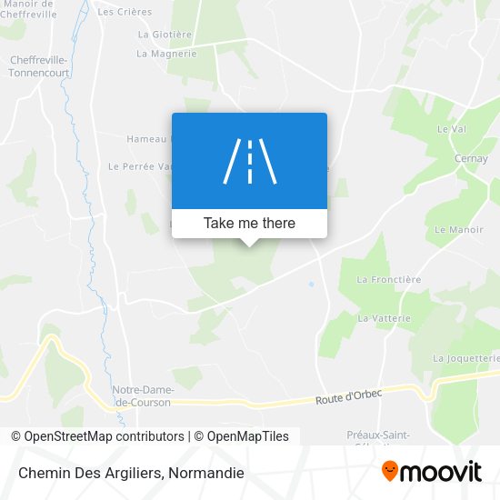 Chemin Des Argiliers map