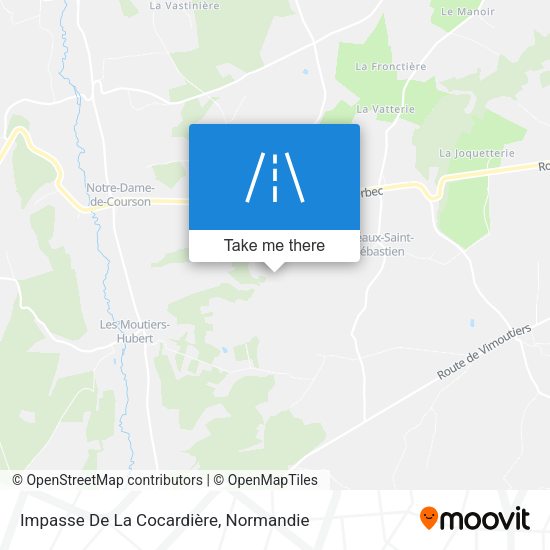 Impasse De La Cocardière map