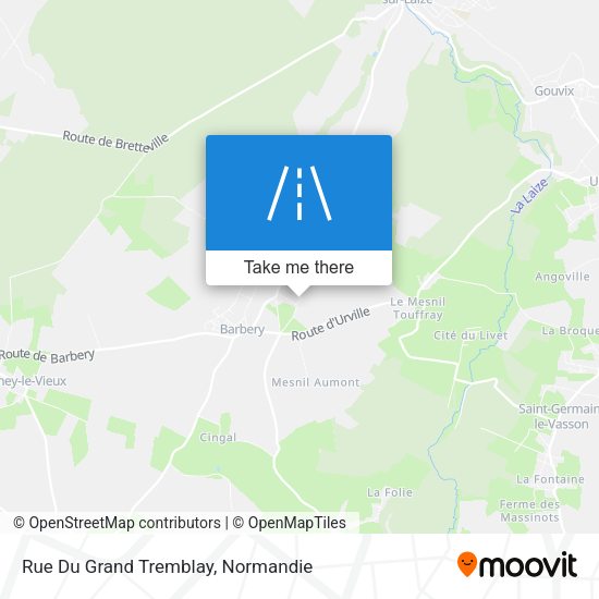 Rue Du Grand Tremblay map