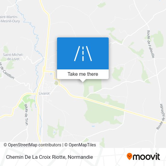 Chemin De La Croix Riotte map