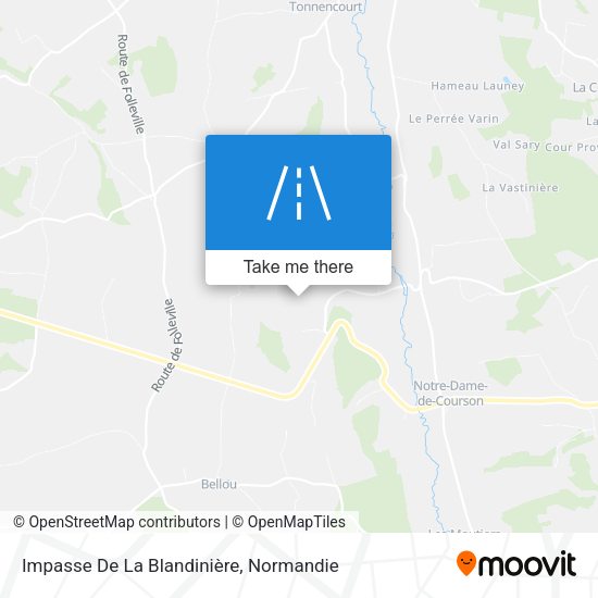 Impasse De La Blandinière map