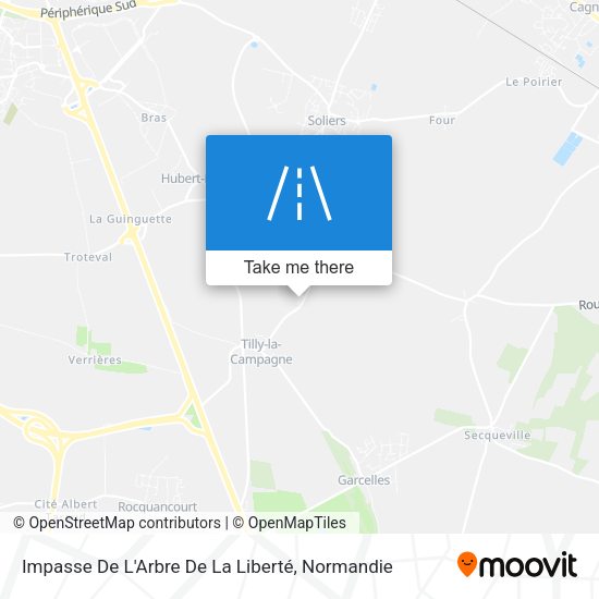 Impasse De L'Arbre De La Liberté map