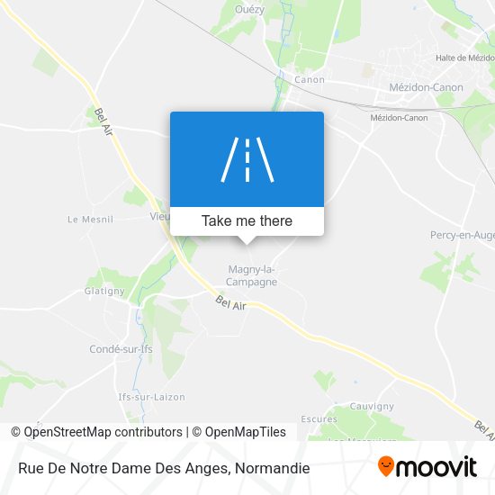 Rue De Notre Dame Des Anges map