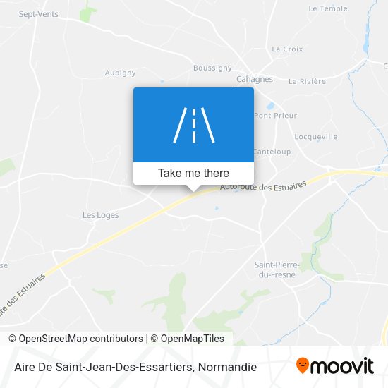 Aire De Saint-Jean-Des-Essartiers map