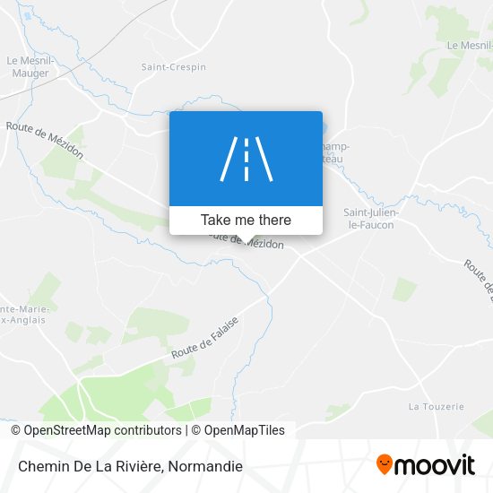 Chemin De La Rivière map
