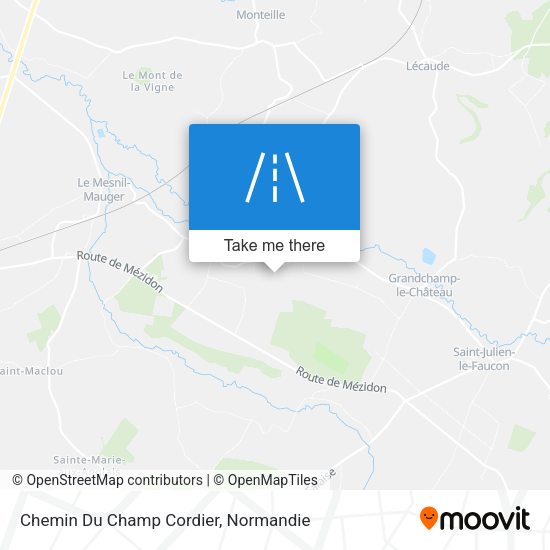 Chemin Du Champ Cordier map