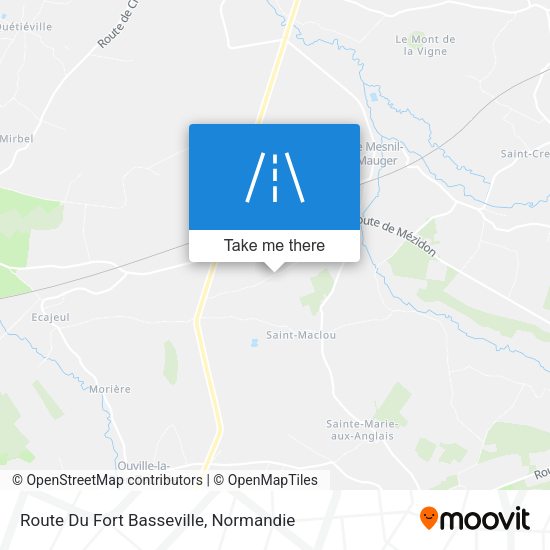 Route Du Fort Basseville map