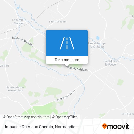 Impasse Du Vieux Chemin map