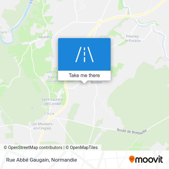 Rue Abbé Gaugain map