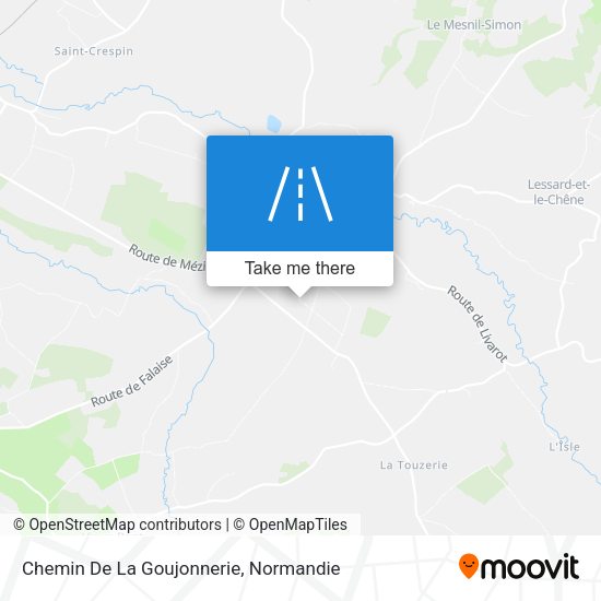 Chemin De La Goujonnerie map