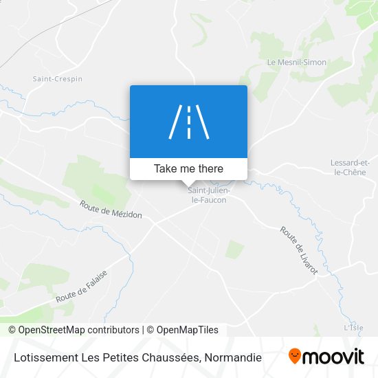 Lotissement Les Petites Chaussées map