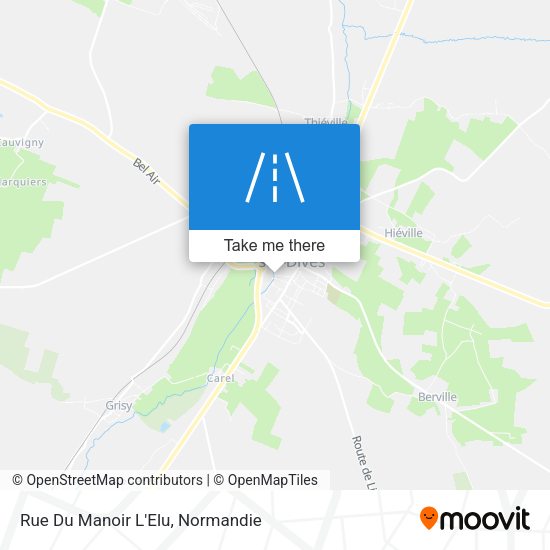 Rue Du Manoir L'Elu map