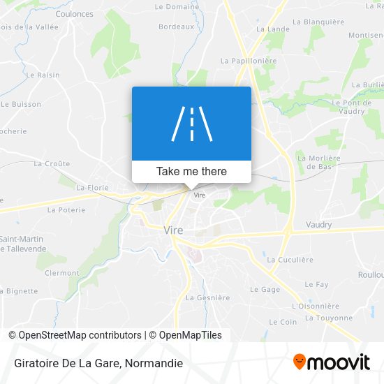 Giratoire De La Gare map