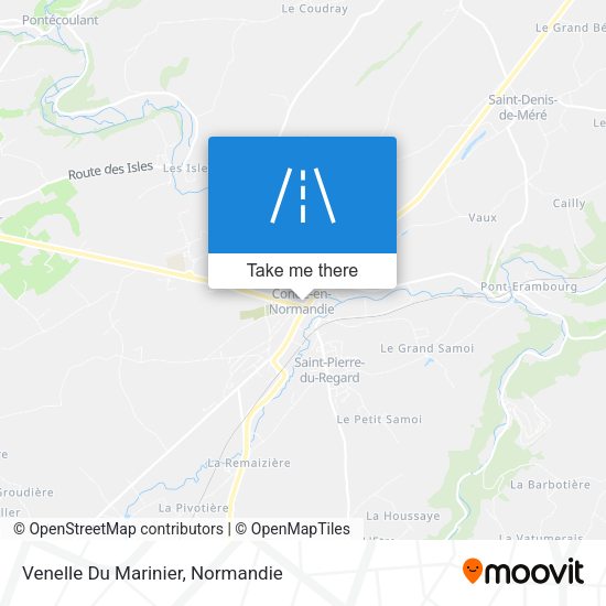 Venelle Du Marinier map