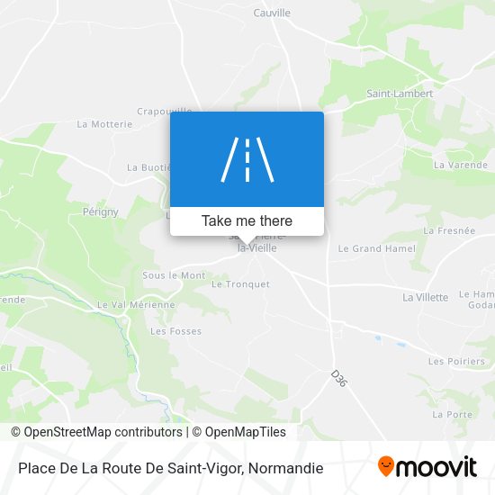 Place De La Route De Saint-Vigor map