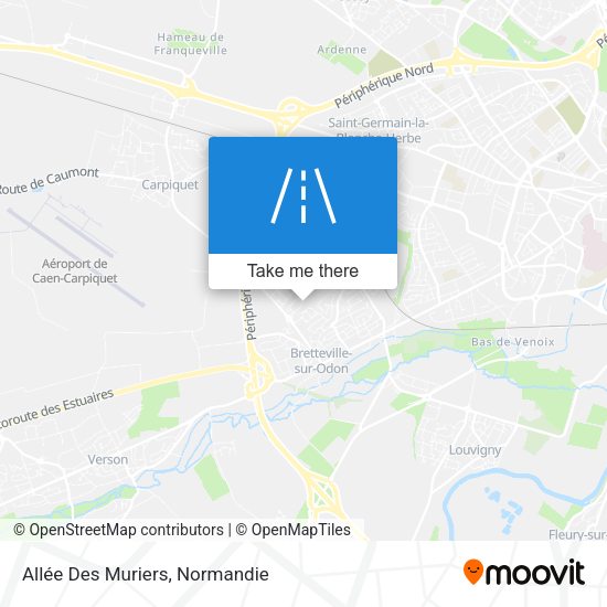 Allée Des Muriers map