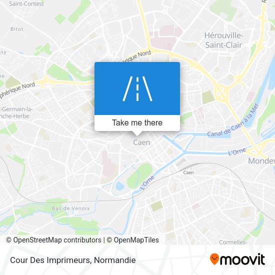 Cour Des Imprimeurs map