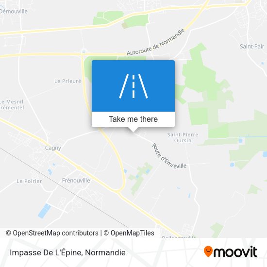 Impasse De L'Épine map
