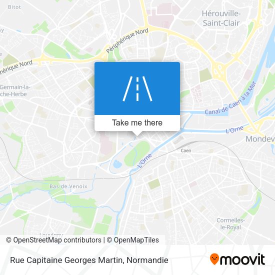 Rue Capitaine Georges Martin map