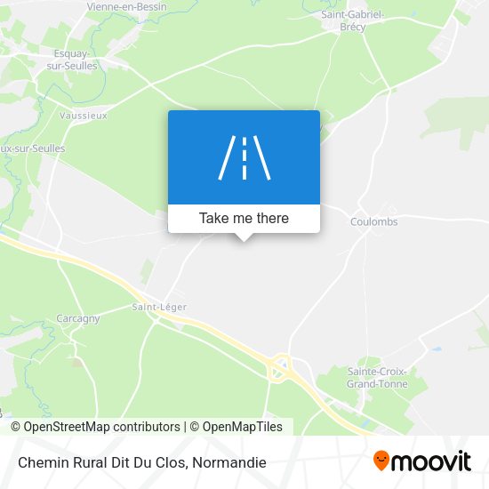 Chemin Rural Dit Du Clos map