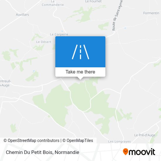 Chemin Du Petit Bois map