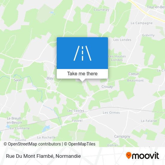 Rue Du Mont Flambé map