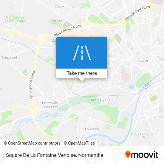 Square De La Fontaine Venoise map