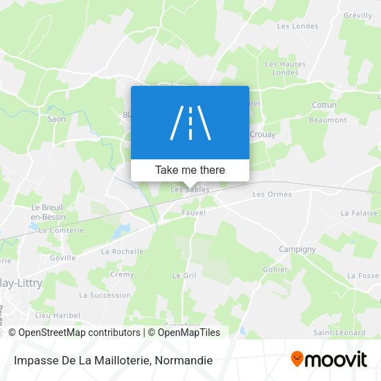 Impasse De La Mailloterie map