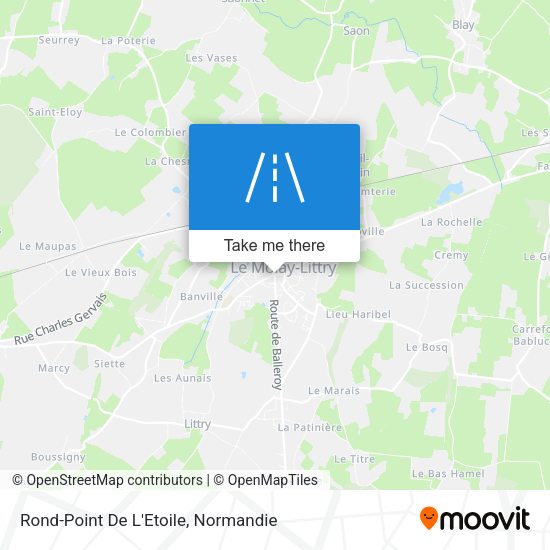 Rond-Point De L'Etoile map