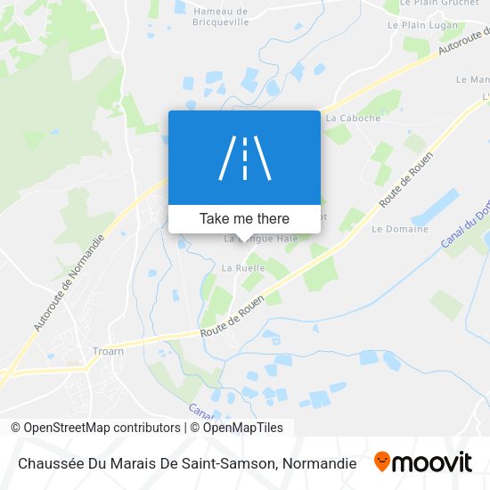 Chaussée Du Marais De Saint-Samson map