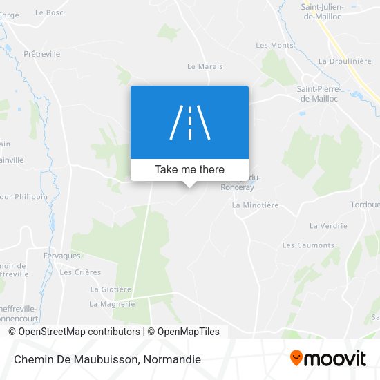 Chemin De Maubuisson map