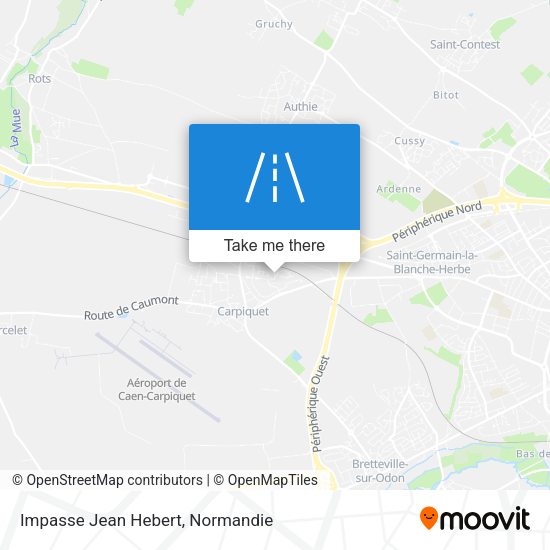 Impasse Jean Hebert map