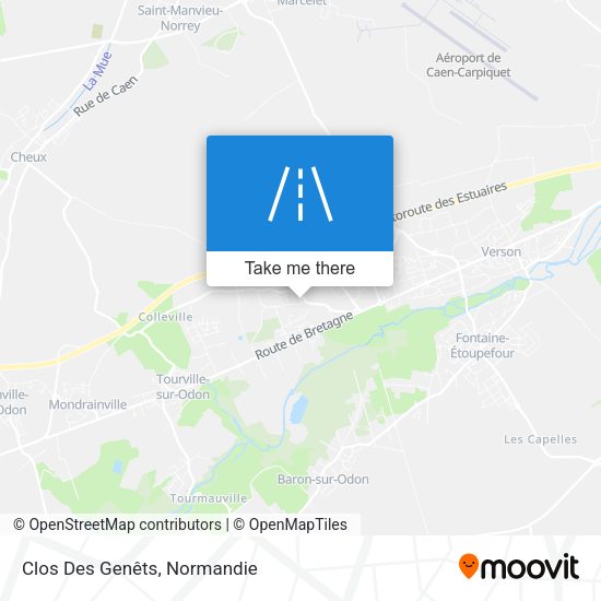 Clos Des Genêts map
