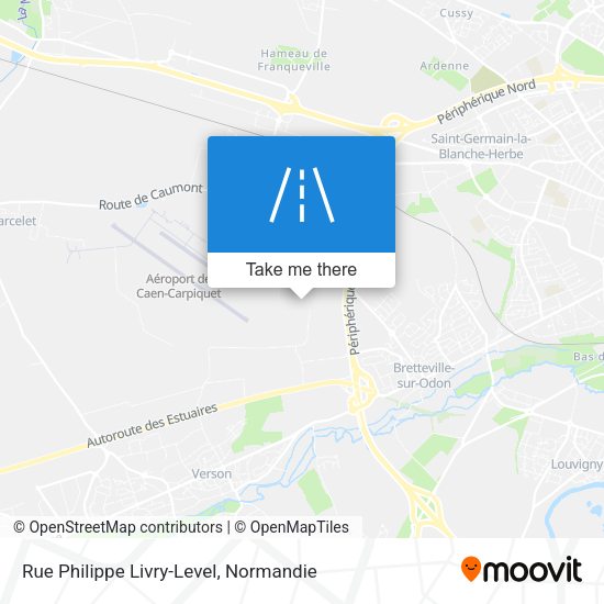 Rue Philippe Livry-Level map