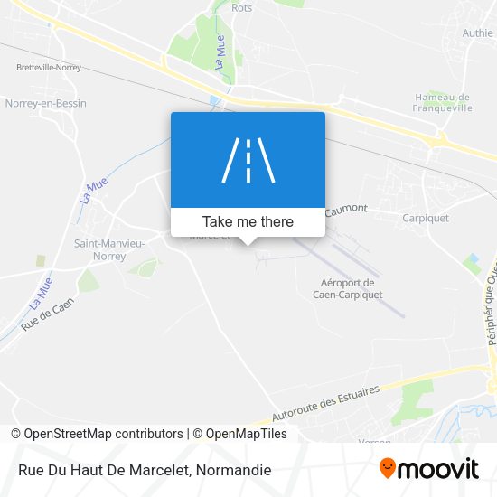 Rue Du Haut De Marcelet map