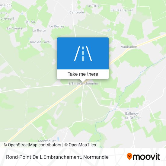 Rond-Point De L'Embranchement map