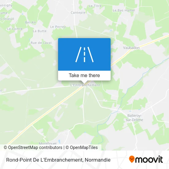 Rond-Point De L'Embranchement map