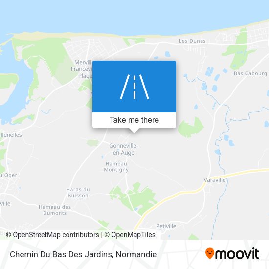 Chemin Du Bas Des Jardins map