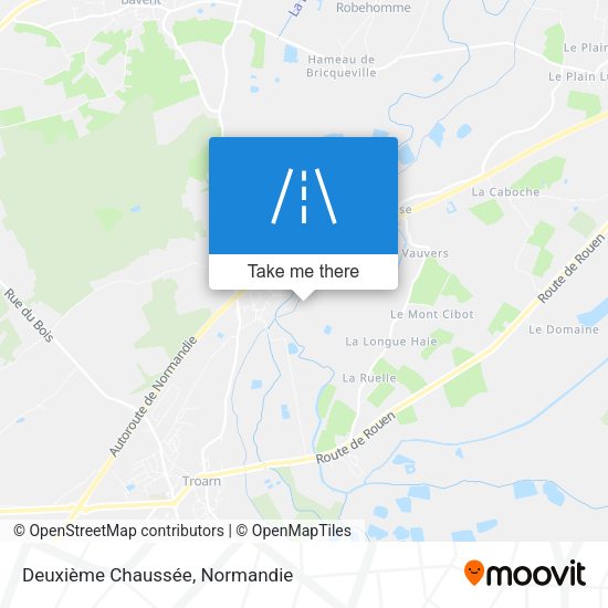 Deuxième Chaussée map