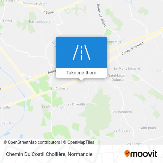 Chemin Du Costil Chollière map