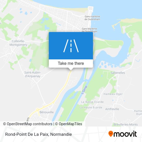 Rond-Point De La Paix map