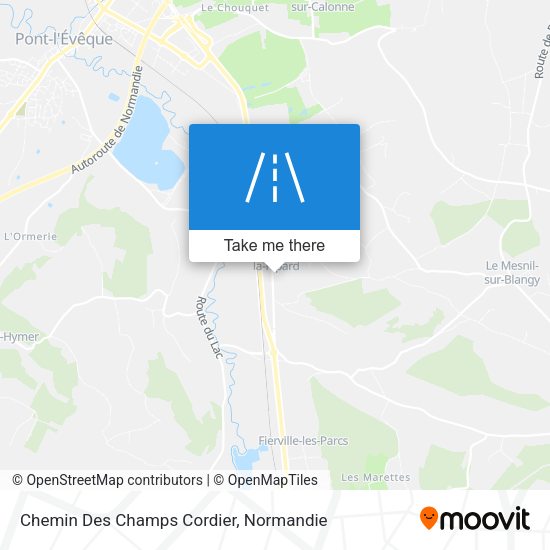 Chemin Des Champs Cordier map