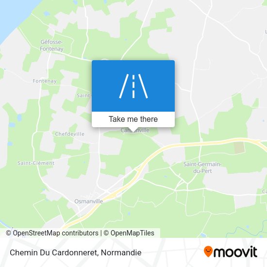 Chemin Du Cardonneret map