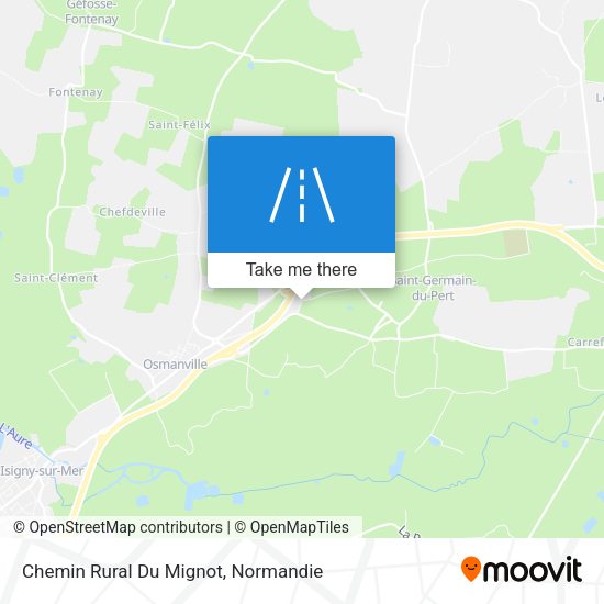 Chemin Rural Du Mignot map