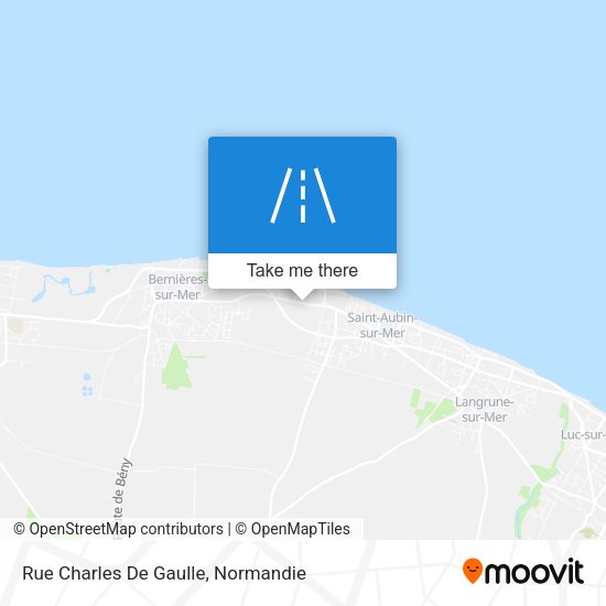 Rue Charles De Gaulle map