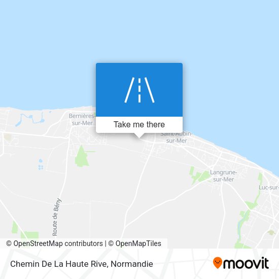 Chemin De La Haute Rive map