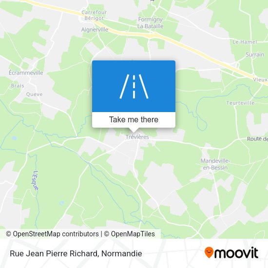 Rue Jean Pierre Richard map
